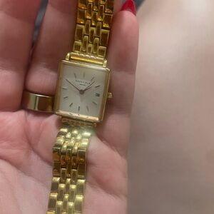 Rosefield Gold Square Face Watch